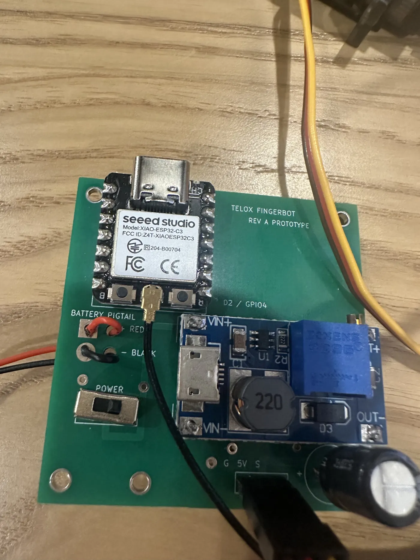 Assembled Telox FingerBot